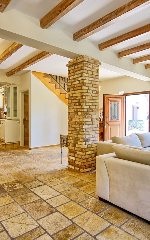 Villa Angie: Wohnzimmer