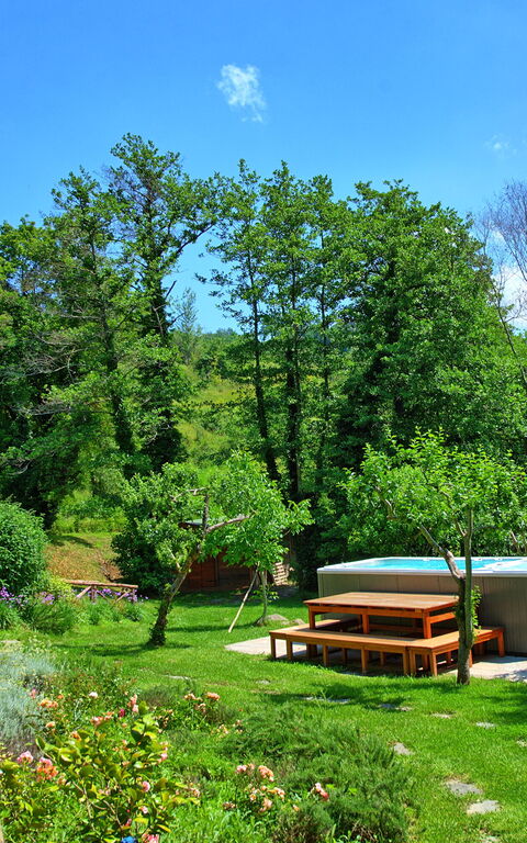 Villa Mulino: Außen, Draussen, Garten, Schwimmbad, Whirlpool