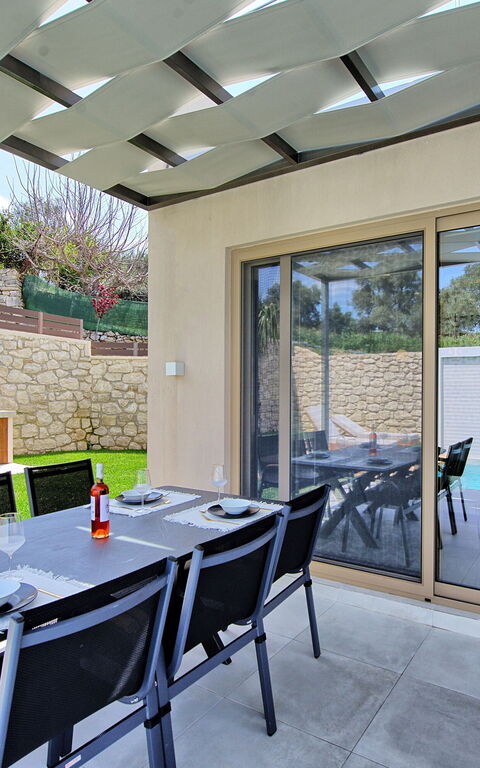 Villa Silentium Ionia: Balkon / Terrasse / Patio, Draussen