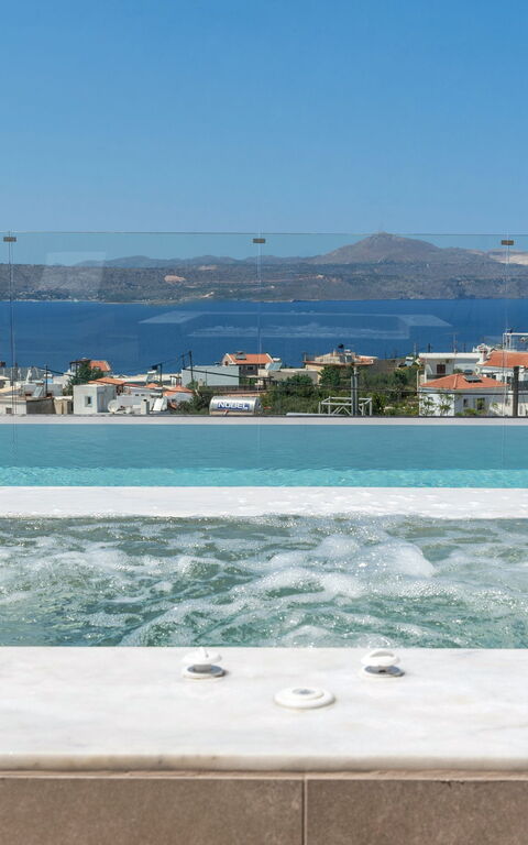 Seaview Lux: Außen, Draussen, Whirlpool