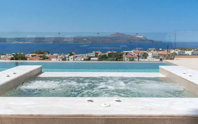 Seaview Lux: Außen, Draussen, Whirlpool