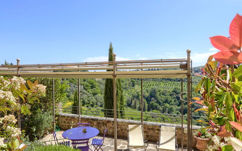 Unterkunft La Pergola: Ansichten, Balkon / Terrasse / Patio
