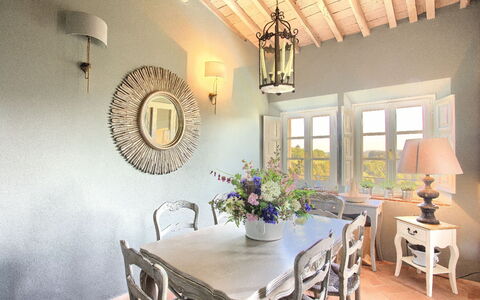 Unterkunft La Loggia: Esszimmer