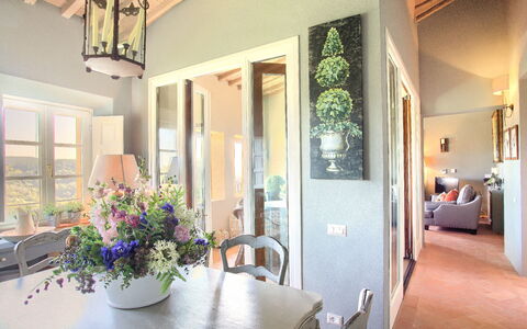 Unterkunft La Loggia: Esszimmer