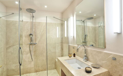 Unterkunft La Pergola: Bad