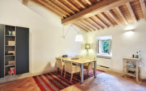 Unterkunft La Terrazza: Esszimmer