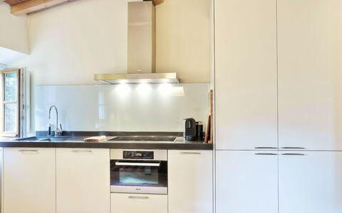 Unterkunft La Terrazza: Küche