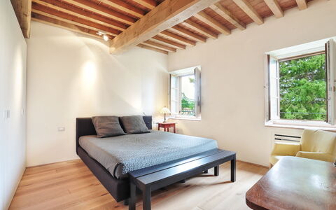 Unterkunft La Terrazza: Schlafzimmer