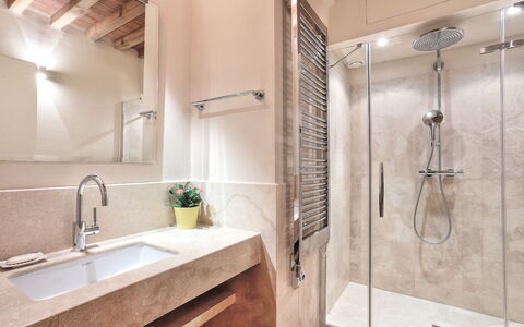 Unterkunft La Terrazza: Bad