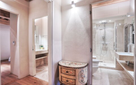 Unterkunft La Terrazza: Bad