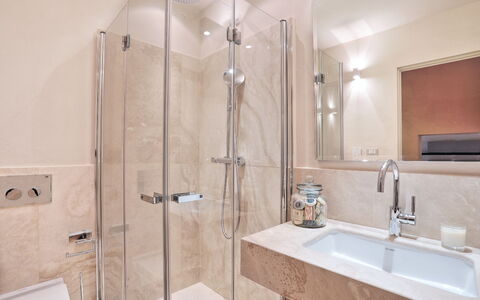 Unterkunft La Terrazza: Bad