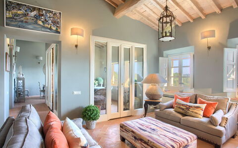 Unterkunft La Loggia: Wohnzimmer