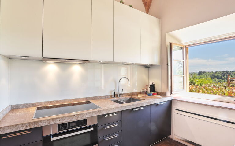 Unterkunft La Pergola: Küche