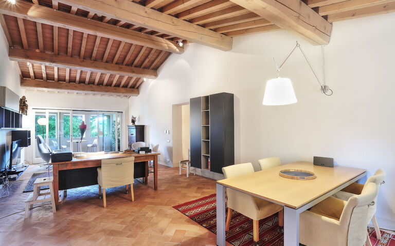 Unterkunft La Terrazza: Esszimmer