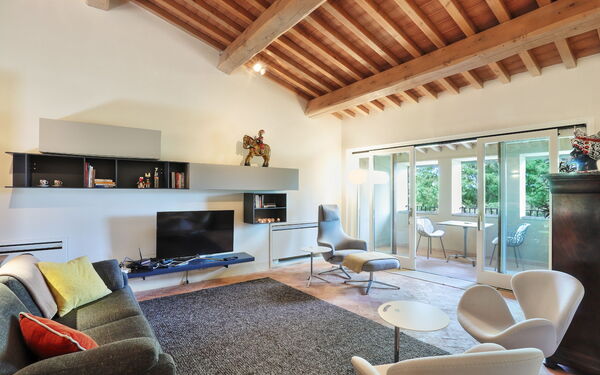 Unterkunft La Terrazza: Wohnzimmer