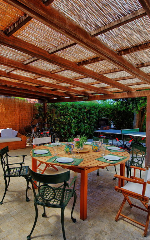 Villa Dolce Vita: Balkon / Terrasse / Patio, Draussen