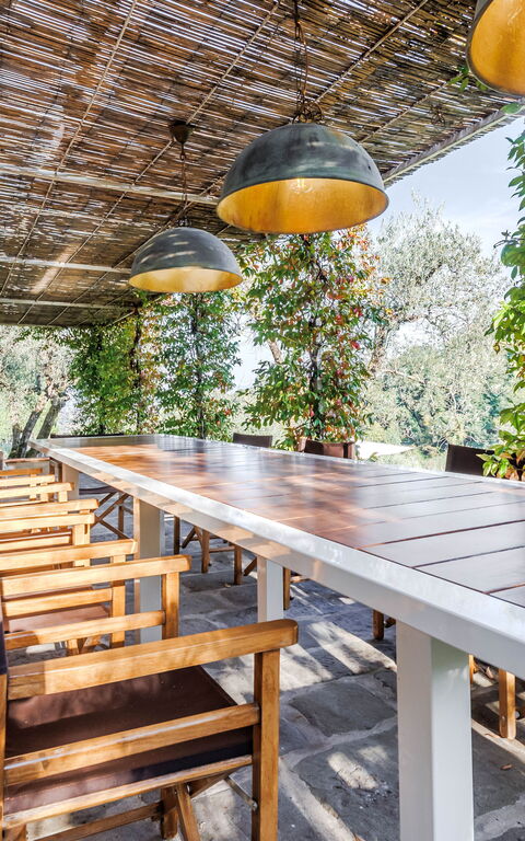 Villa Bellostare: Balkon / Terrasse / Patio, Draussen, Garten