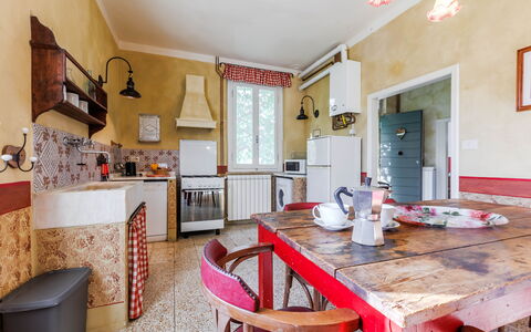 Unterkunft Rossello: Esszimmer, Küche