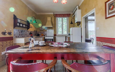 Unterkunft Rossello: Esszimmer, Küche