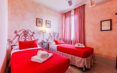 Unterkunft Rossello: Schlafzimmer