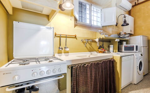 Unterkunft Vinaccia: Küche