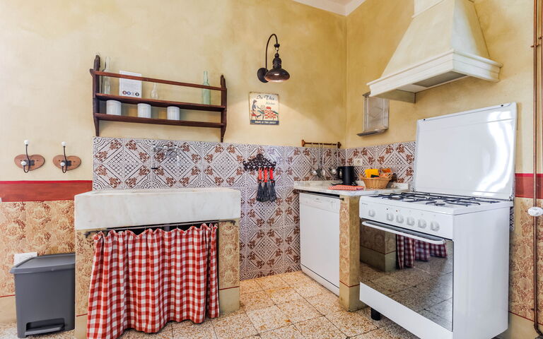 Unterkunft Rossello: Esszimmer, Küche