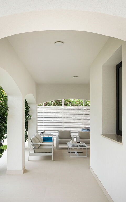 Villa Hermes: Außen