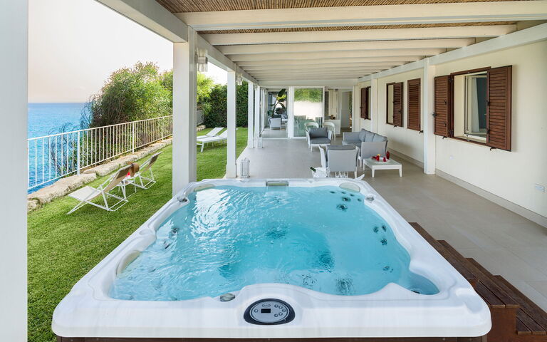 Stella Maris: Ansichten, Außen, Draussen, Garten, Whirlpool