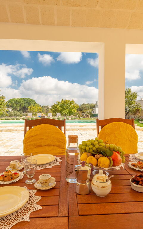 Trullo Adea: Außen, Balkon / Terrasse / Patio, Draussen