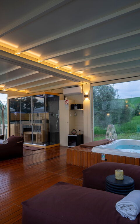 Villa Ca Viola: Außen, Draussen, Whirlpool, Wohlergehen