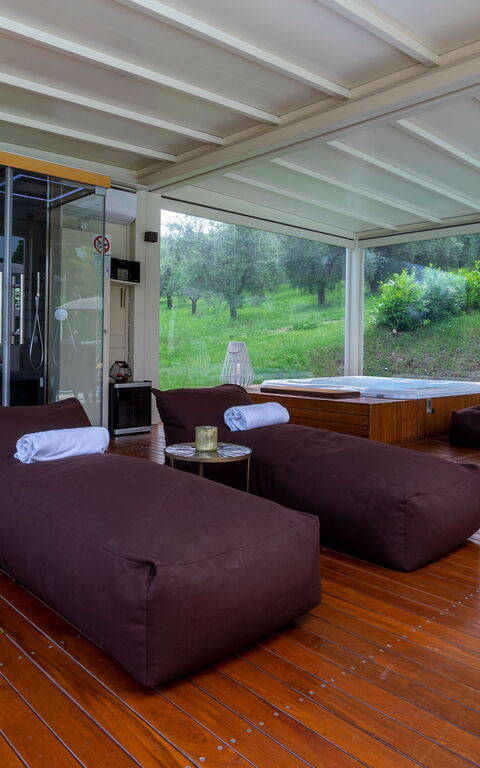 Villa Ca Viola: Außen, Draussen, Whirlpool, Wohlergehen