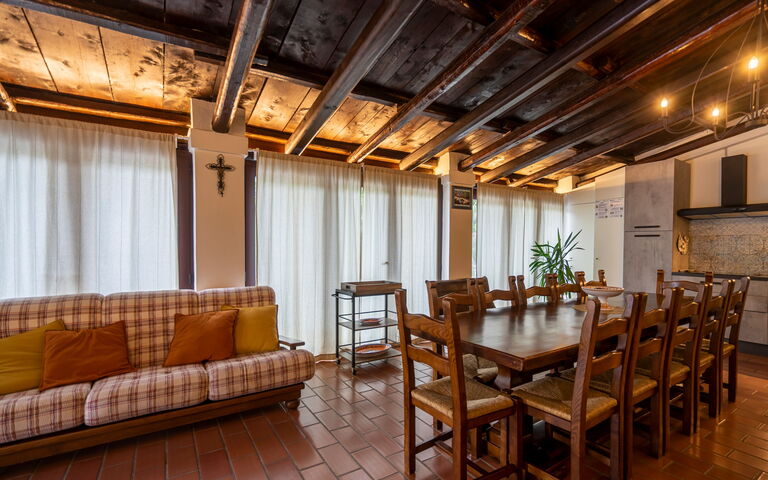 Villa Ca Viola: Esszimmer, Küche