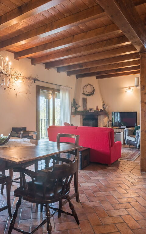 La Nocciola: Esszimmer, Wohnzimmer