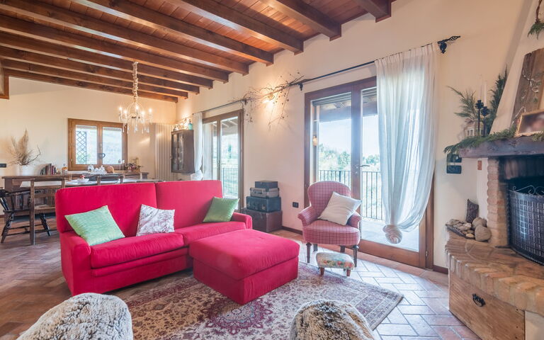 La Nocciola: Wohnzimmer