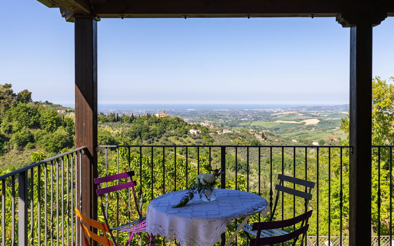 La Nocciola: Ansichten, Balkon / Terrasse / Patio, Draussen