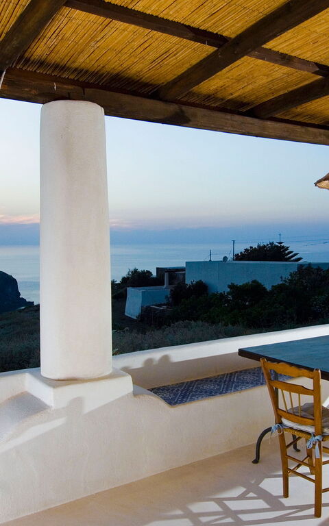 L'ulivo Di Pollara: Ansichten, Außen, Balkon / Terrasse / Patio, Draussen