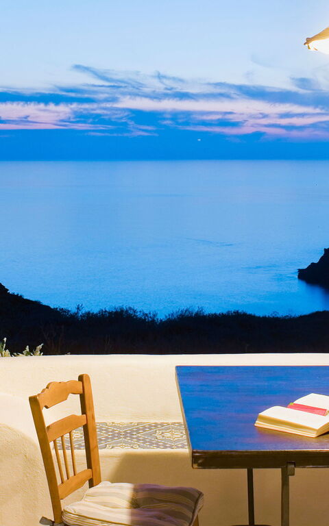 L'ulivo Di Pollara: Ansichten, Außen, Balkon / Terrasse / Patio, Draussen