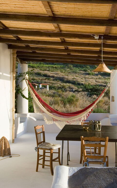 L'ulivo Di Pollara: Außen, Balkon / Terrasse / Patio, Draussen, Haupteingang