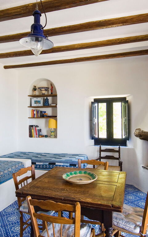 L'ulivo Di Pollara: Küche, Wohnzimmer