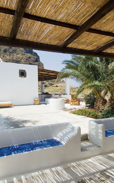 L'ulivo Di Pollara: Ansichten, Außen, Balkon / Terrasse / Patio, Draussen