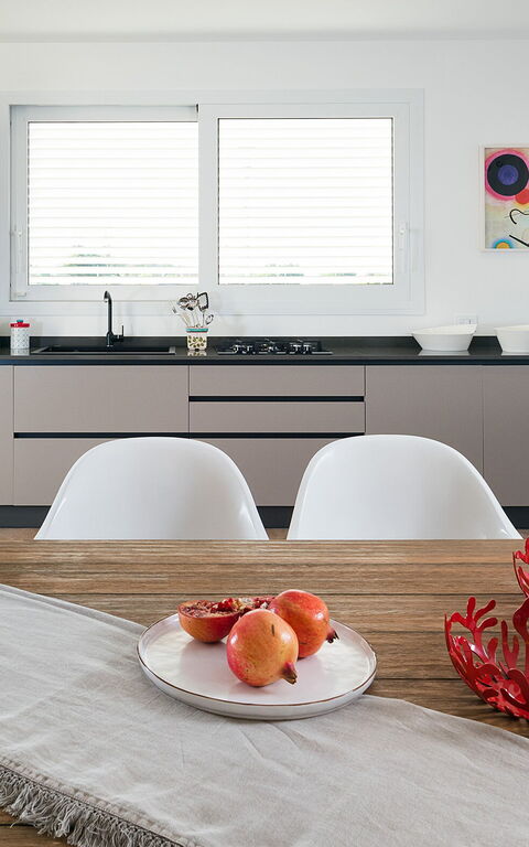 Villa San Lorenzo Fico D'india: Küche, Wohnzimmer