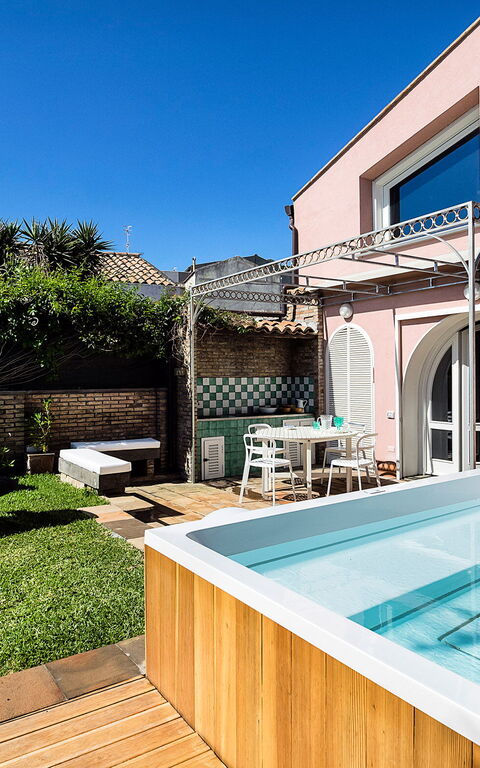 Casa Tecla: Garten, Schwimmbad