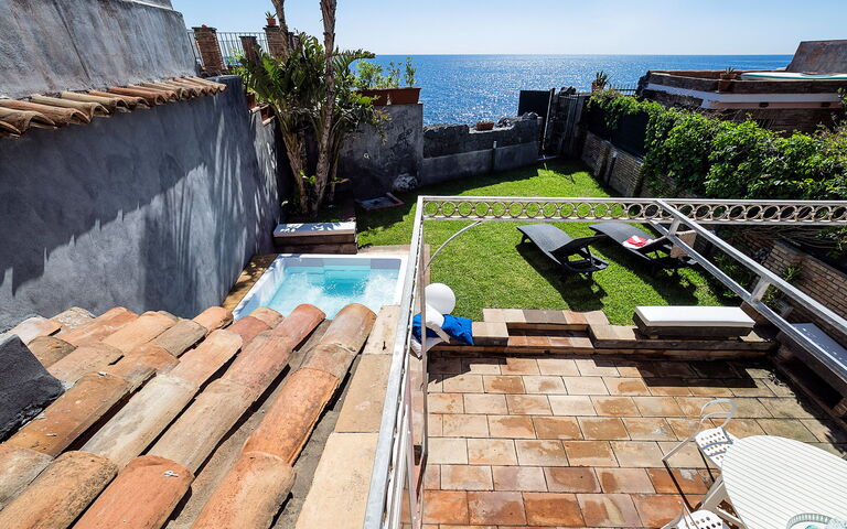 Casa Tecla: Garten, Schwimmbad