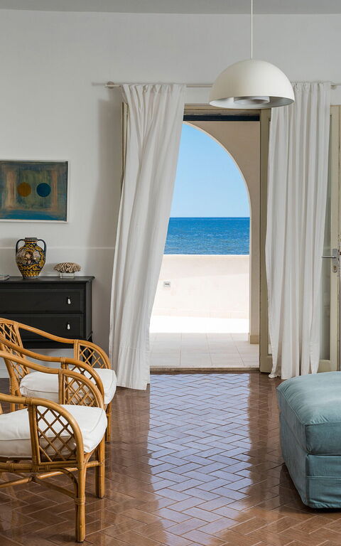 Brezza Marina: Wohnzimmer