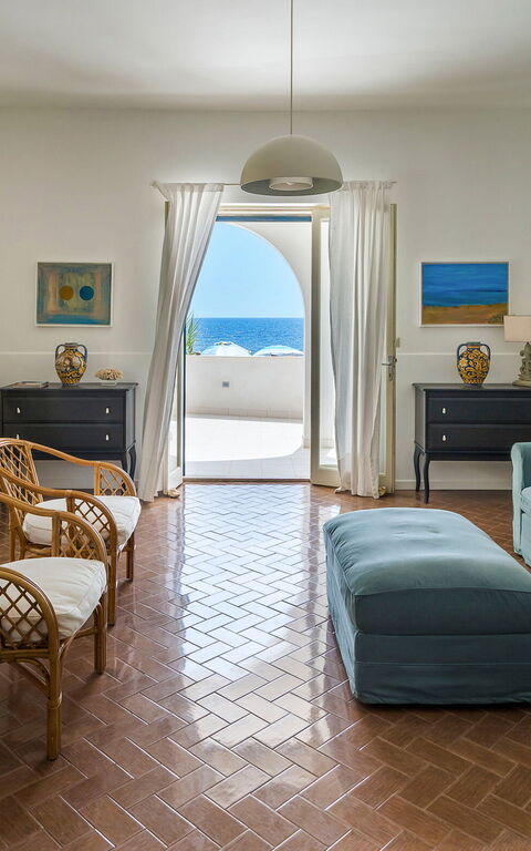 Brezza Marina: Wohnzimmer