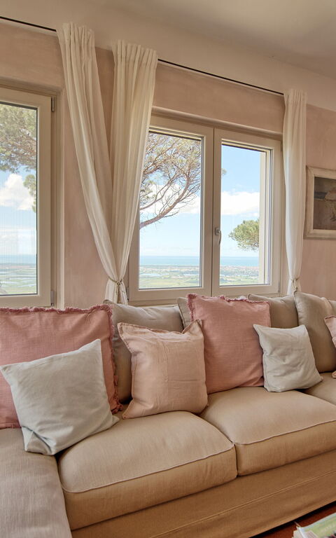 Casarosa Di Mariasole: Wohnzimmer