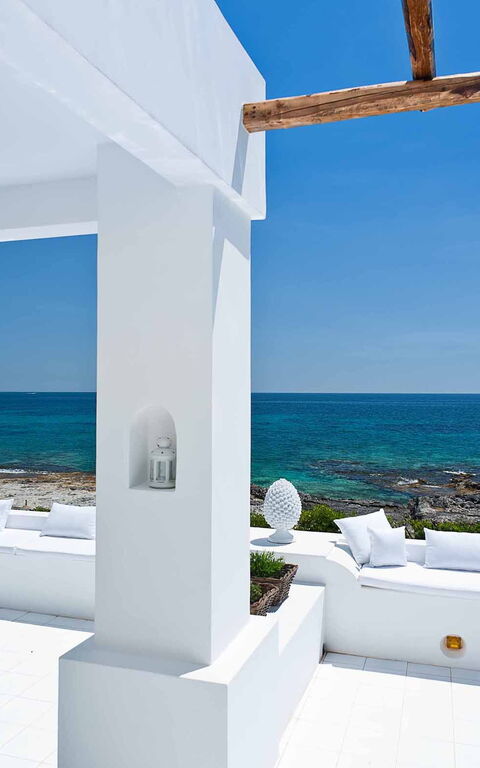 Casa Blu: Außen, Balkon / Terrasse / Patio, Draussen