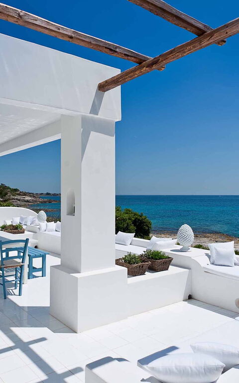 Casa Blu: Außen, Balkon / Terrasse / Patio, Draussen