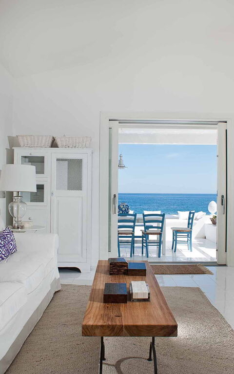 Casa Blu: Wohnzimmer