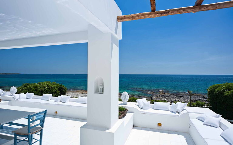 Casa Blu: Außen, Balkon / Terrasse / Patio, Draussen